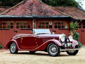 Bentley 3&frac12;-Litre Drophead Coupe by Vanden Plas 1934 года